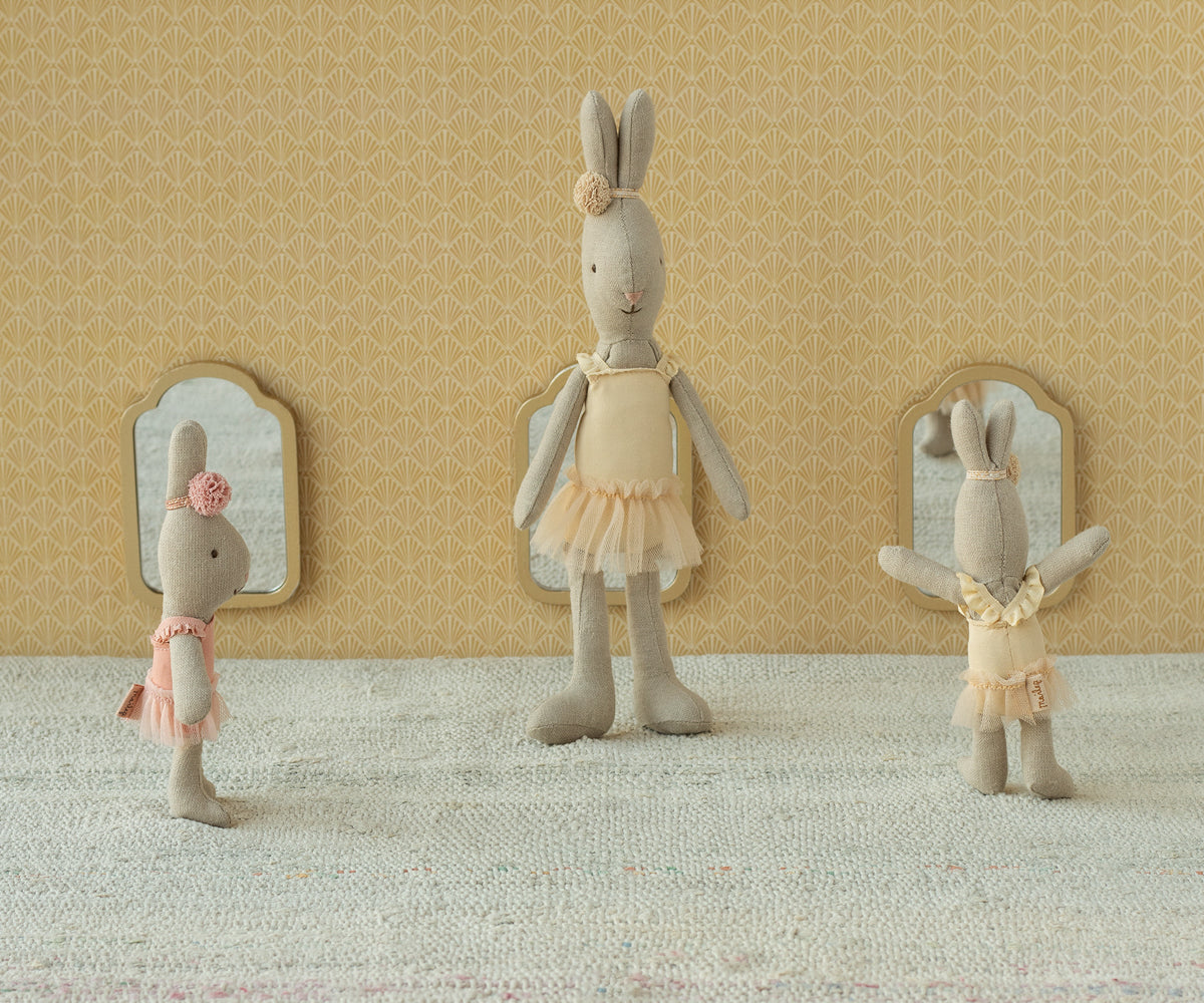 Coniglio, Micro - Tuta e gonna da ballerina panna
