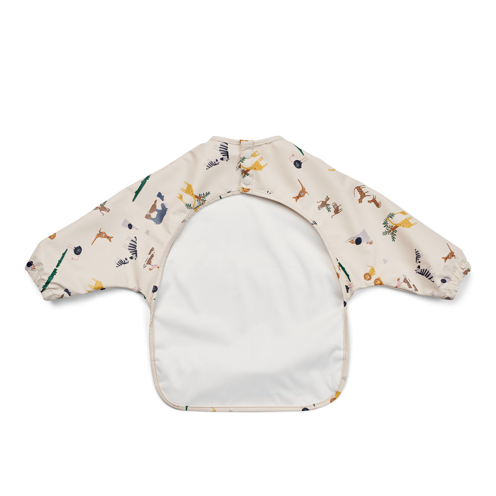 Bavaglino con maniche, Animali | Liewood