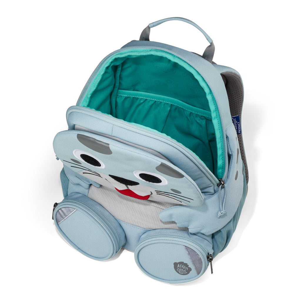 Zaino Leone marino grande, 3-5 anni