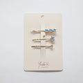 Hair clips, Blue star trio