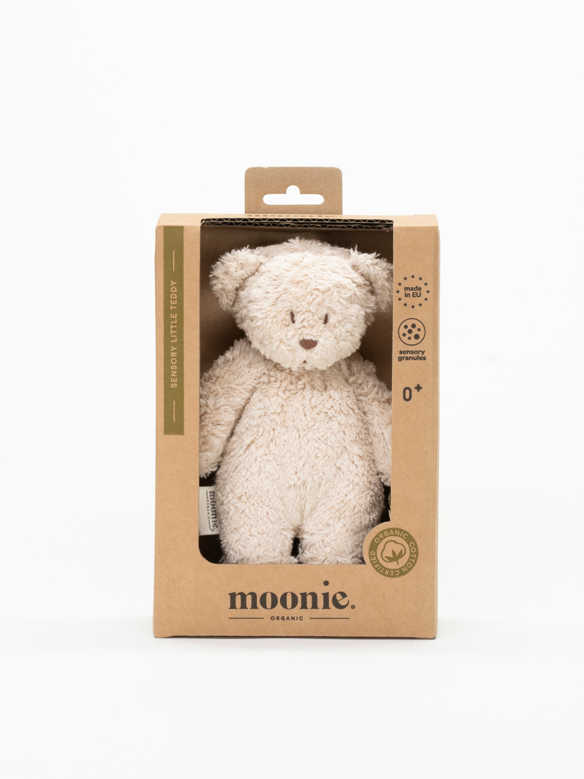 Doudou sensoriale orsacchiotto - Moonie Sand