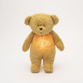 Moonie Humming bear in organic cotton with nightlight, Honey