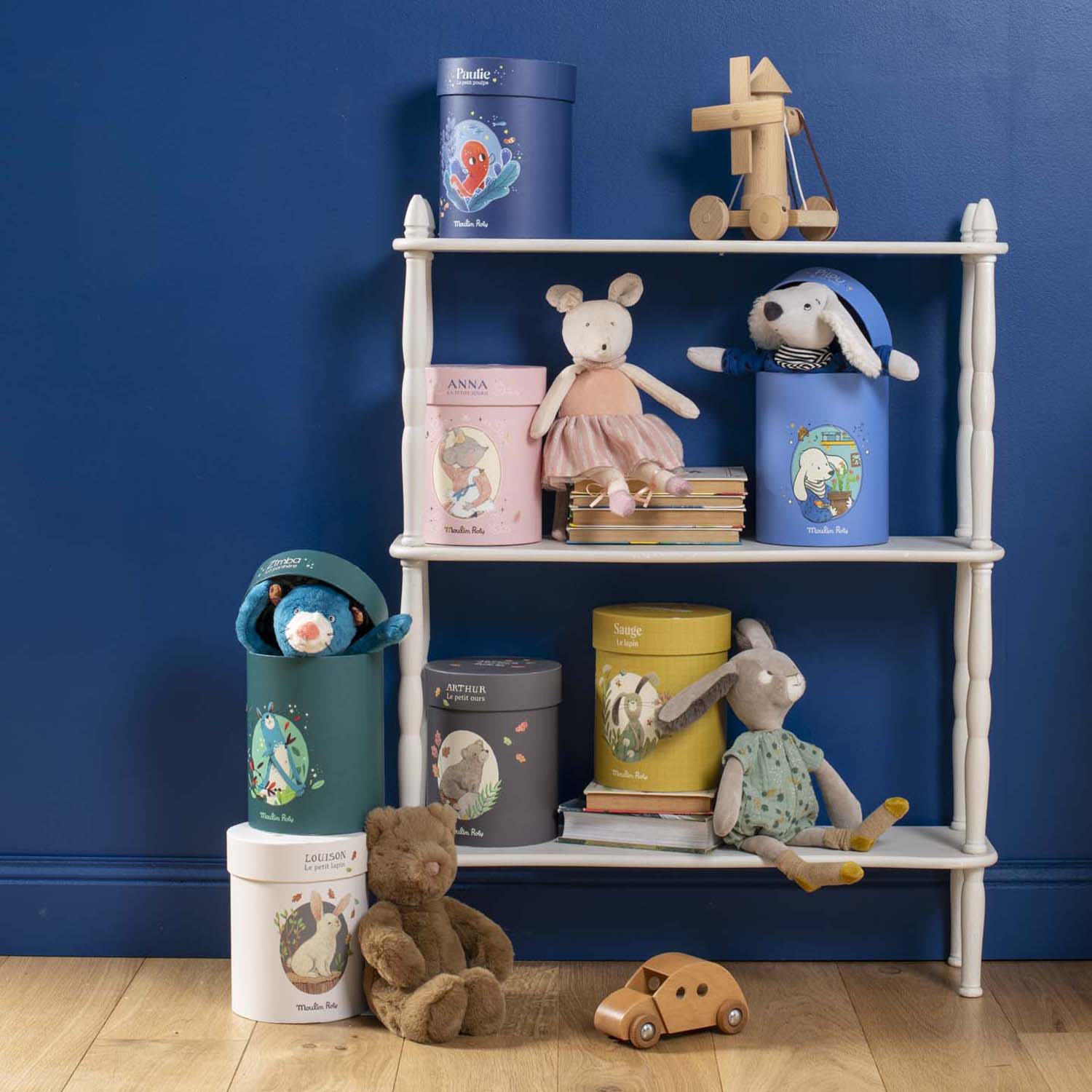 Doll in a gift box, Louison Bunny