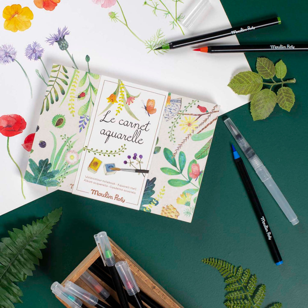 Watercolor notebook