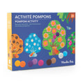 Activité pompons – Les arbres des quatre saisons