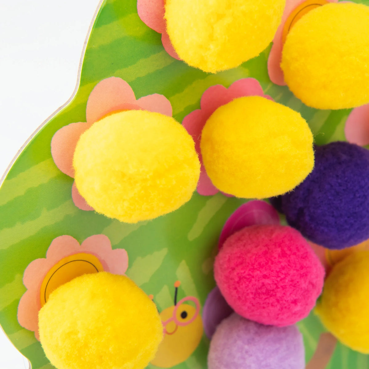 Activité pompons – Les arbres des quatre saisons