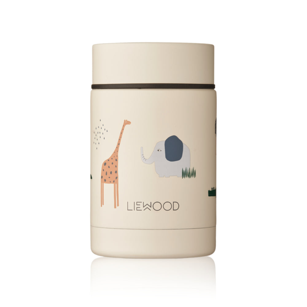 Thermal food jar in stainless steel, Safari