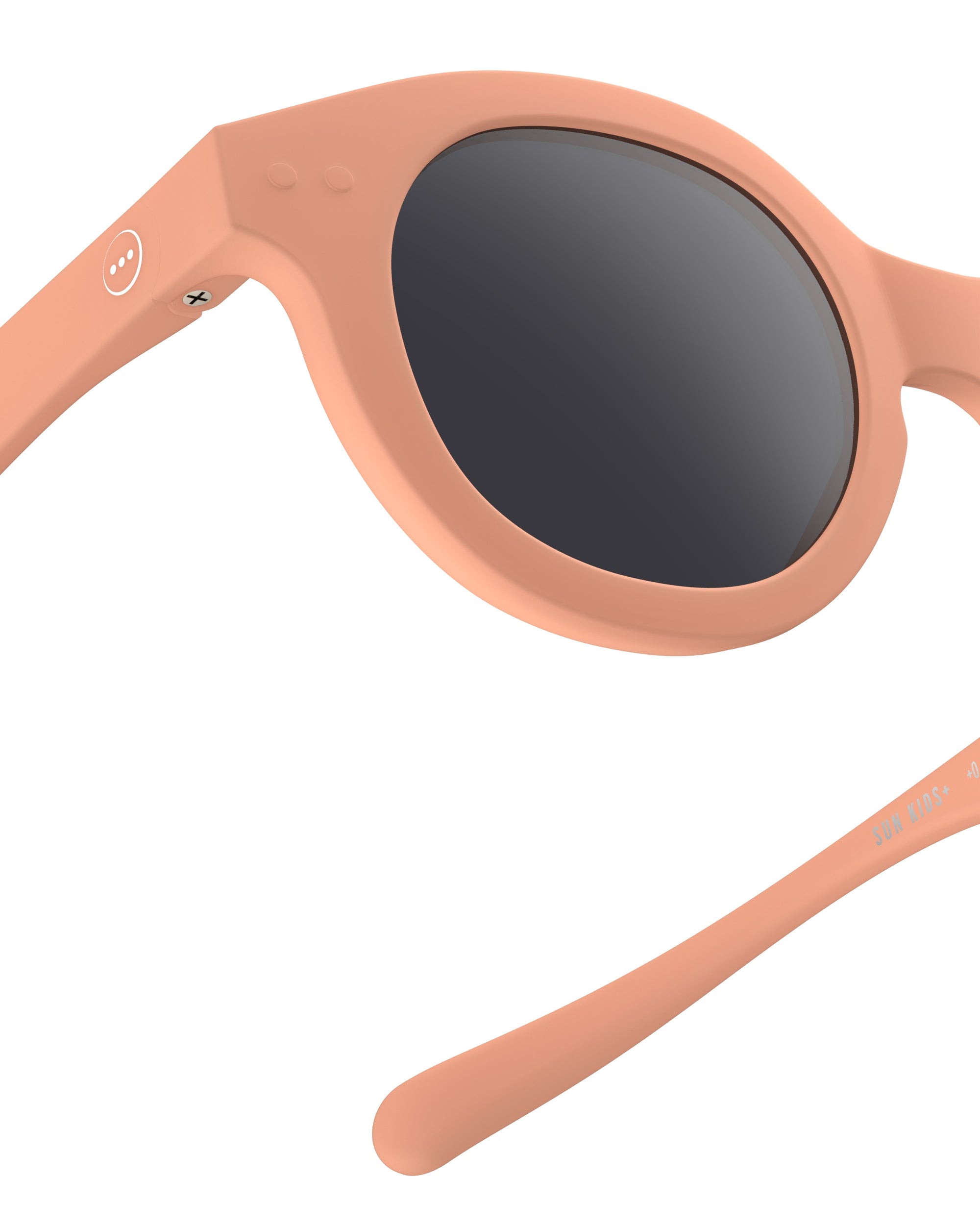 Occhiali da sole polarizzati e flessibili 3-5 anni, Retro Apricot