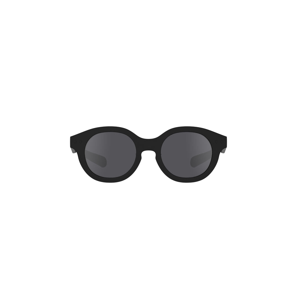 Polarized and flexible sunglasses 3-5 years, Retro Black 