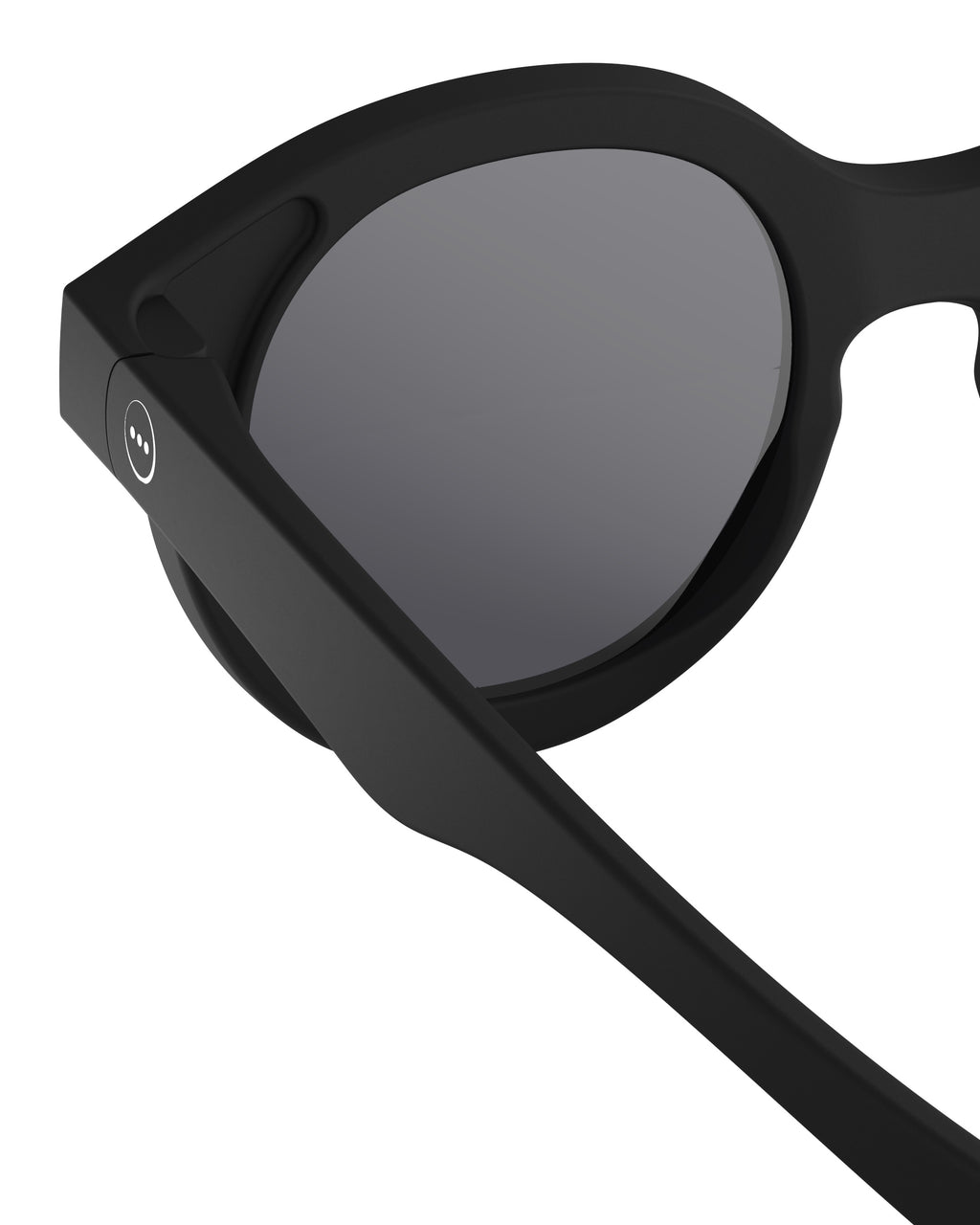 Polarized and flexible sunglasses 3-5 years, Retro Black 