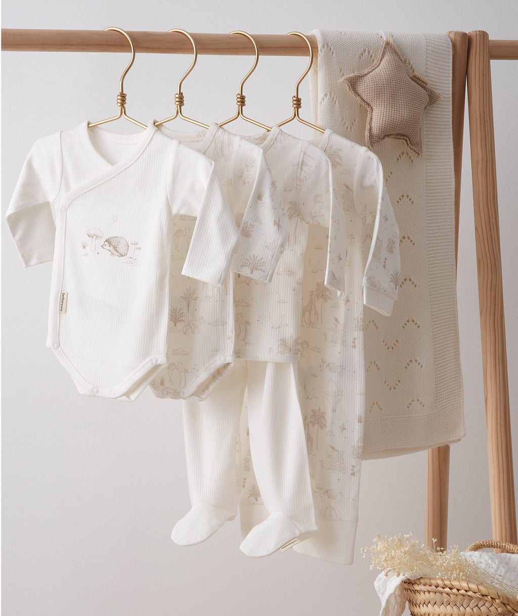 Bamboo and cotton onesie, Noe