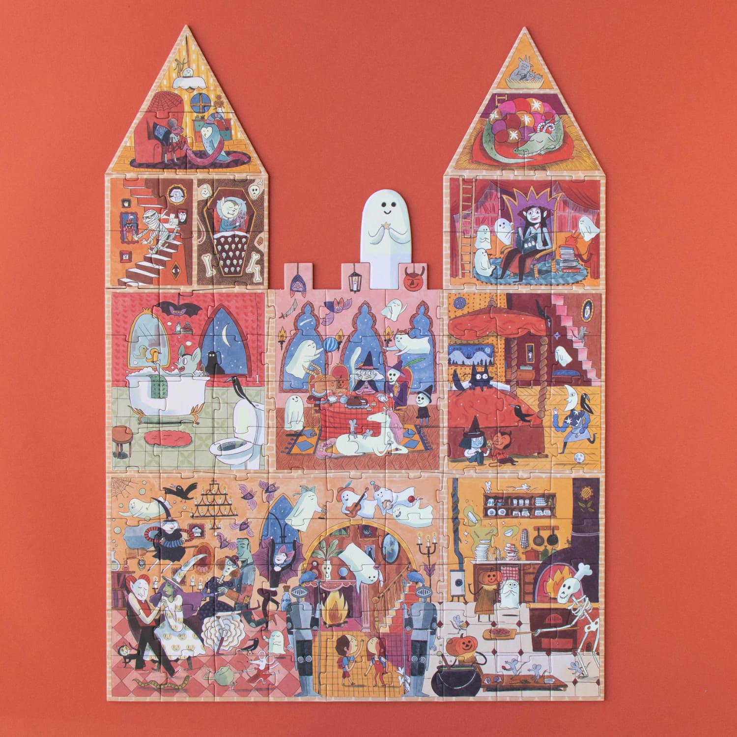 Puzzle reversibile Halloween Incantato, 100pz