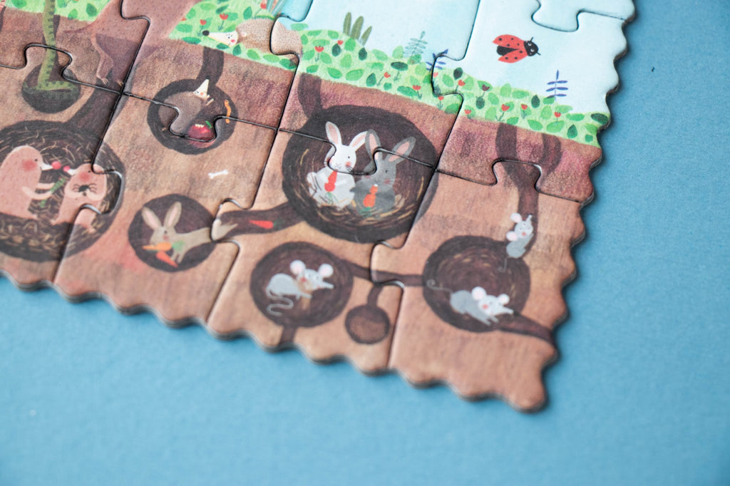 Little seek and find puzzle, Pommier