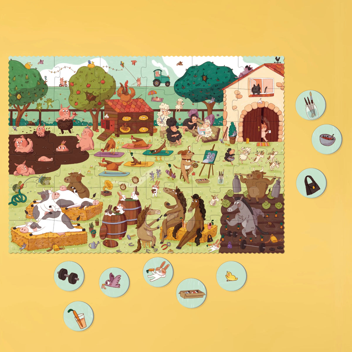 Puzzle Farmtastic, 36 pièces