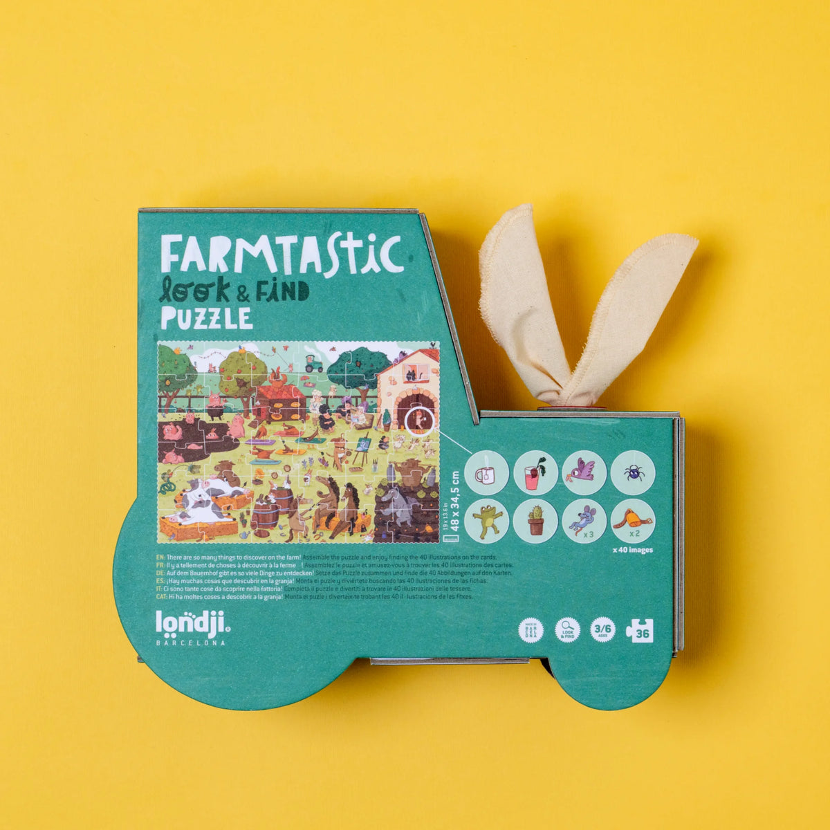 Puzzle Farmtastic, 36 pièces