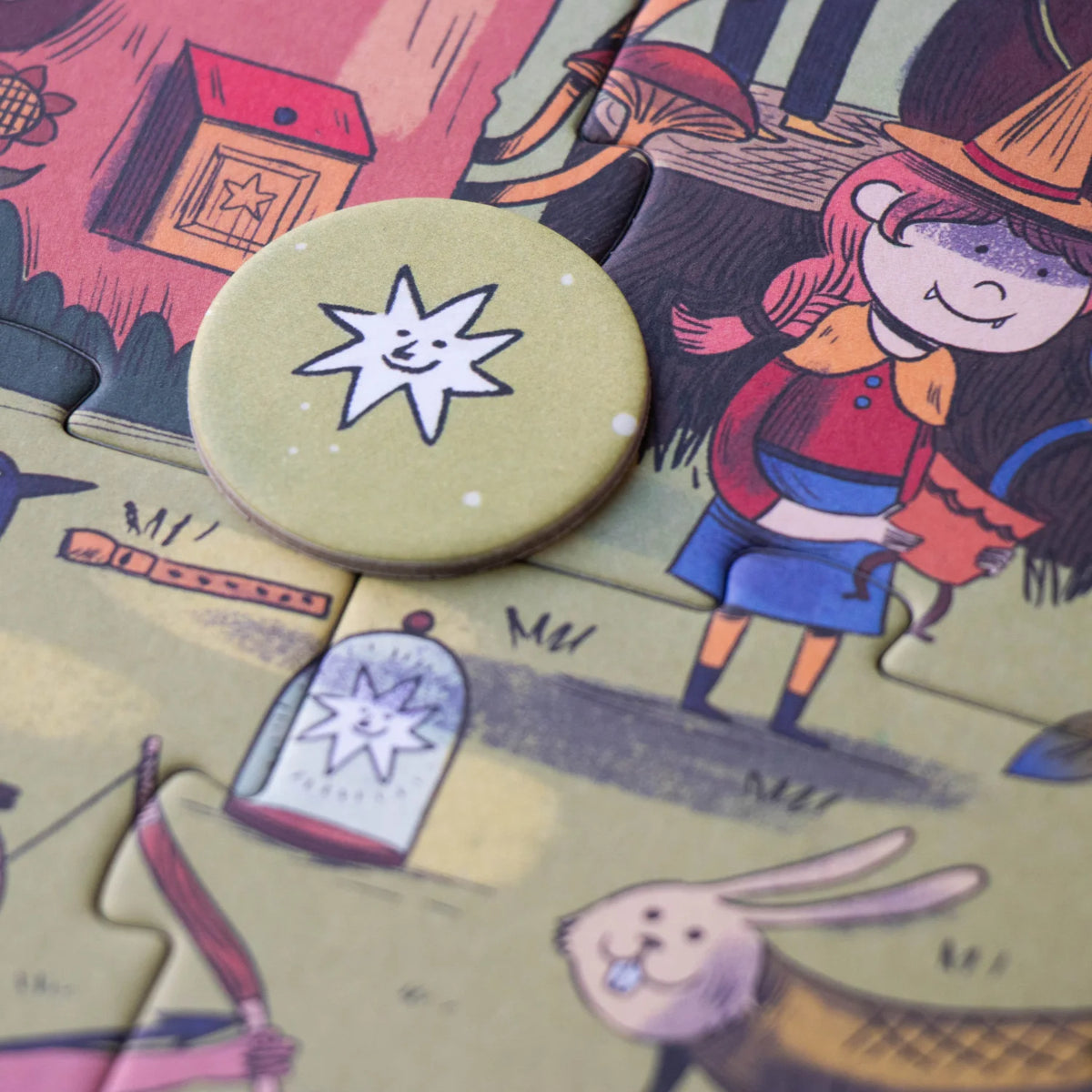 Puzzle Magic World Halloween, 70 pezzi