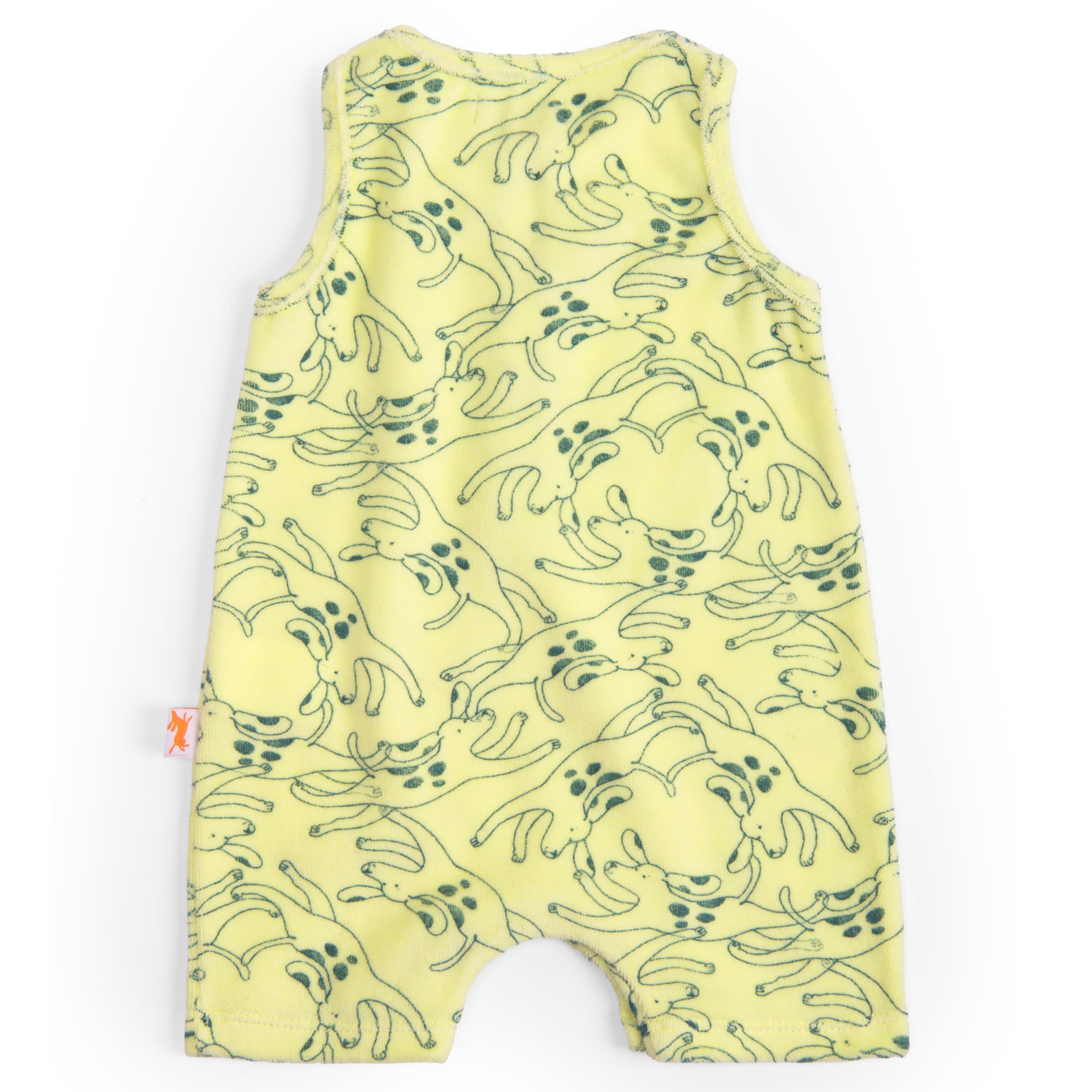 Yellow terry romper, Loan