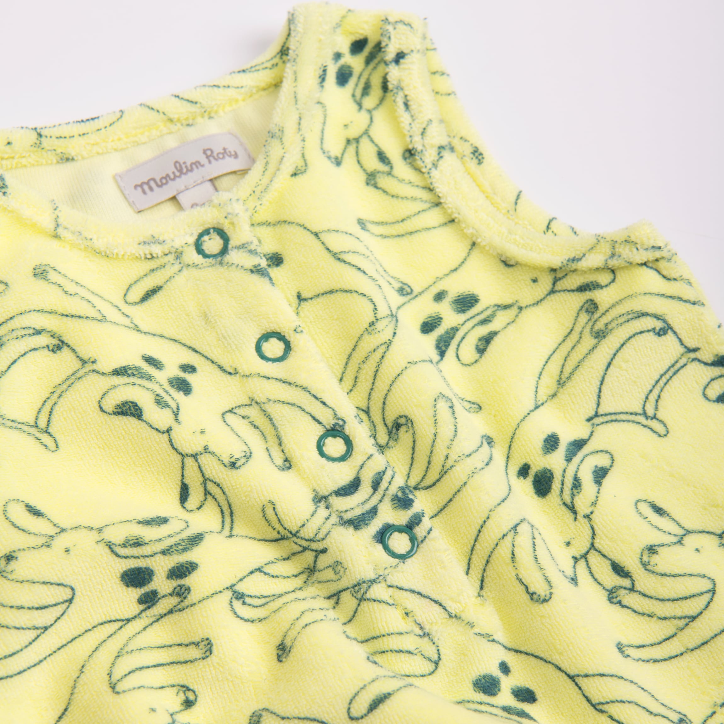 Yellow terry romper, Loan