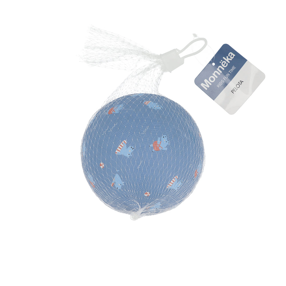 Small rubber ball ⌀13cm, Hippos