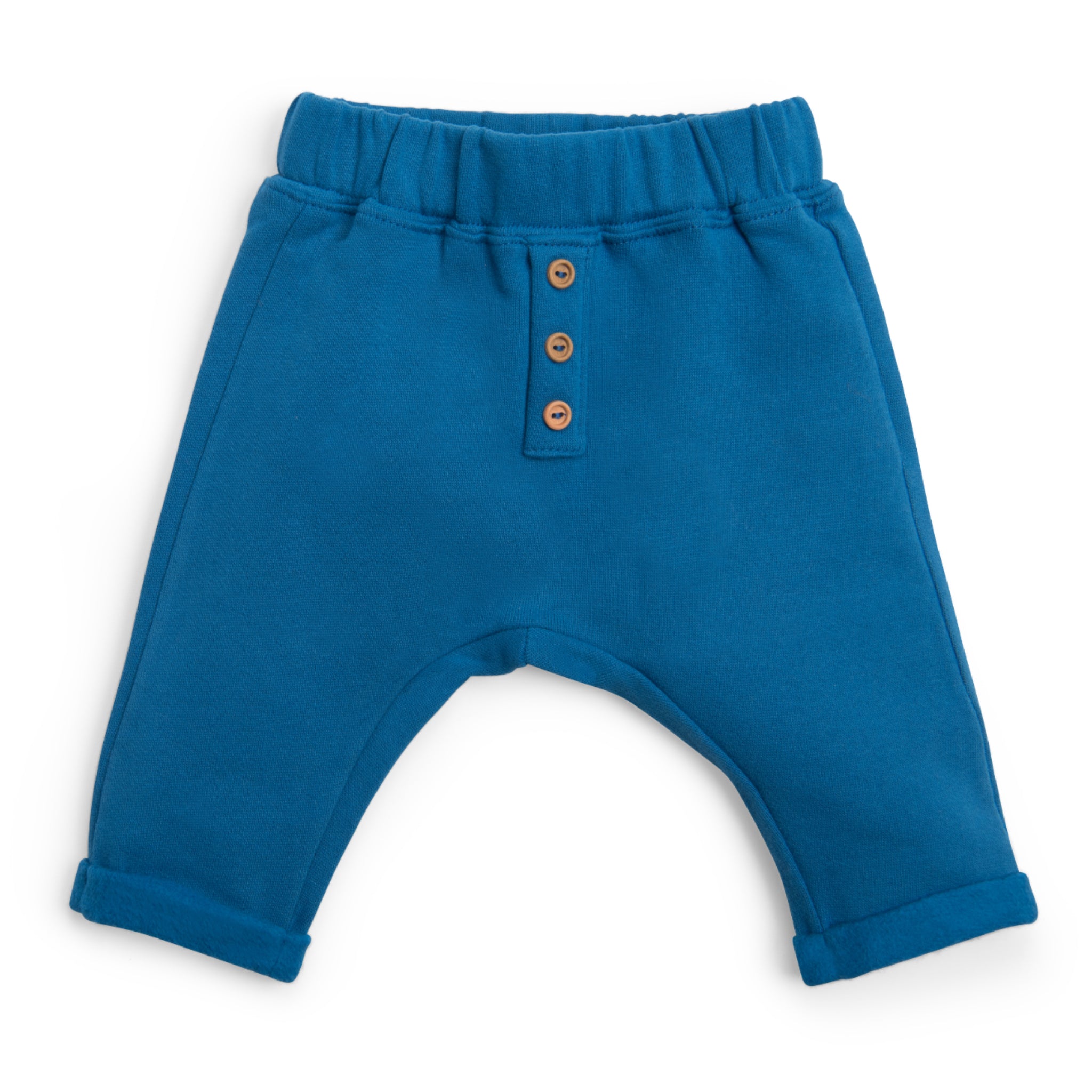 Harem pants in fleece, Marin