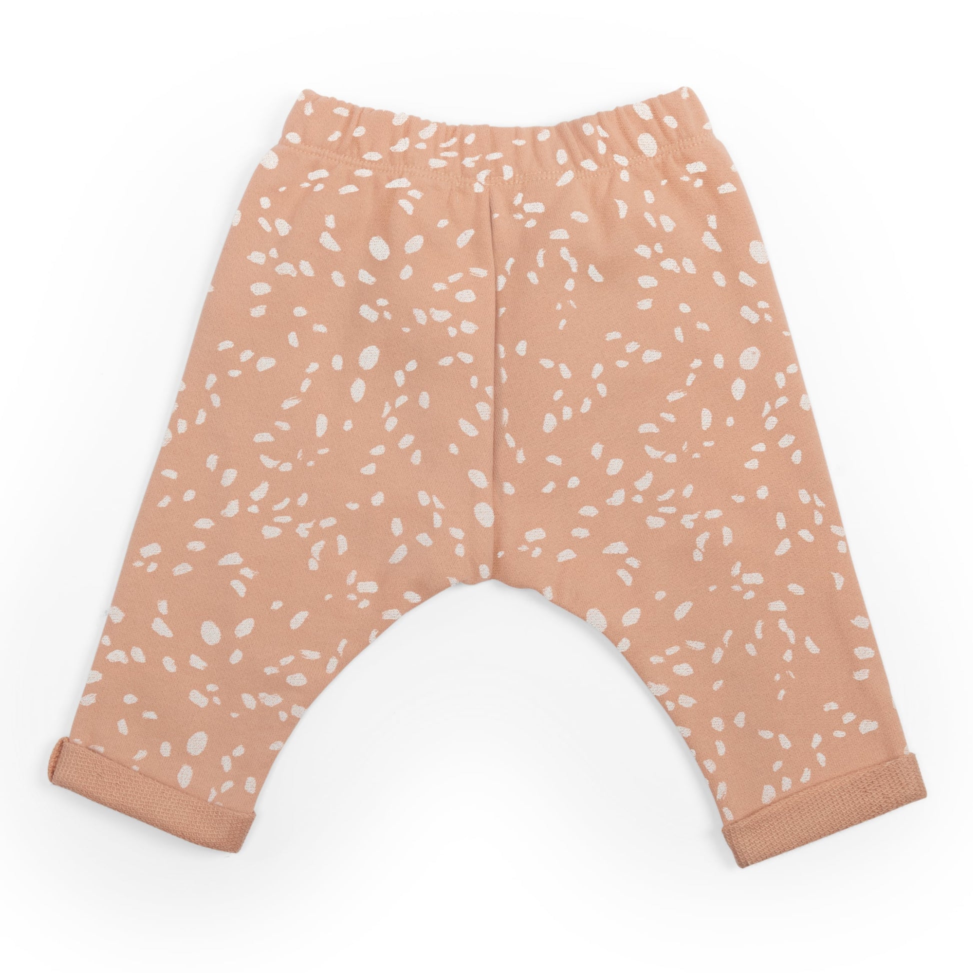 Pantaloni in felpa leggera pesca, Lilian