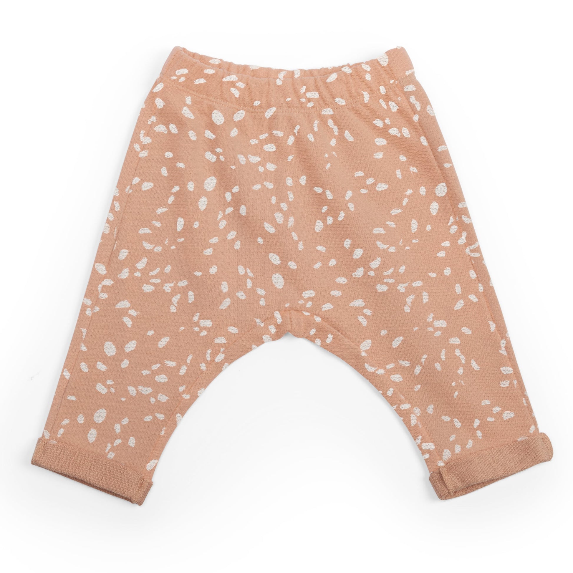 Pantaloni in felpa leggera pesca, Lilian