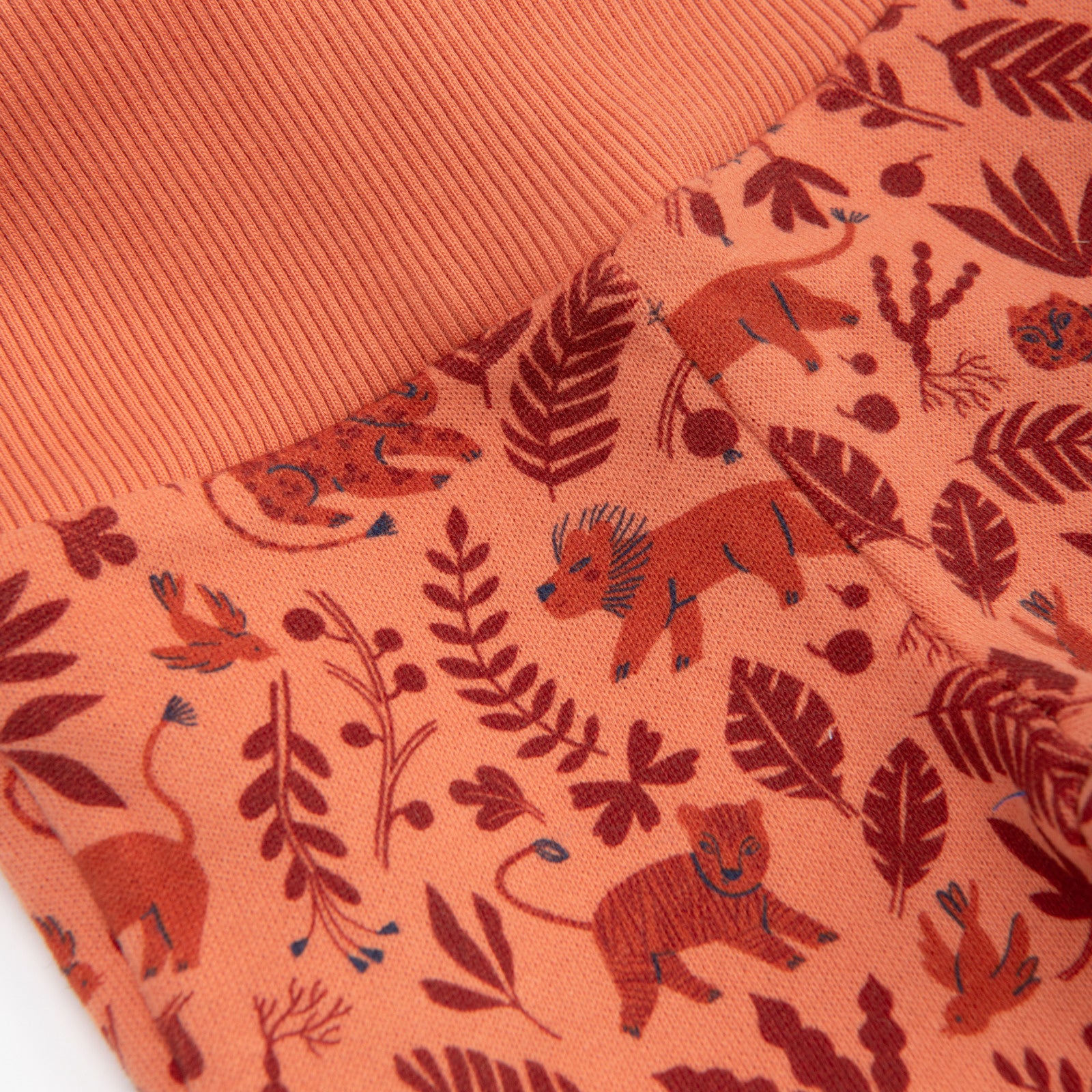 Lightweight jungle print sweatpants, Noel