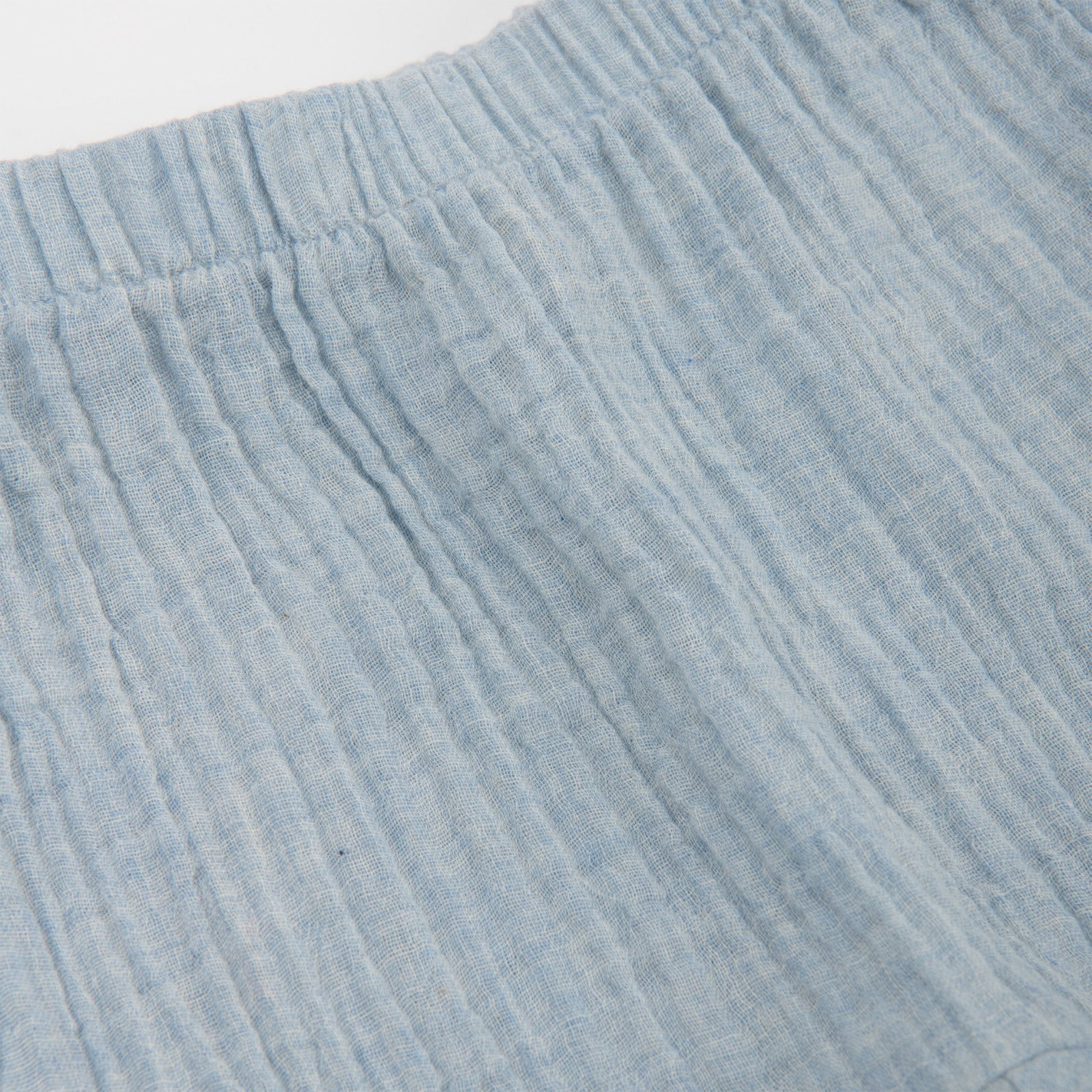 Sky Blue Cotton Muslin Trousers, Nathan