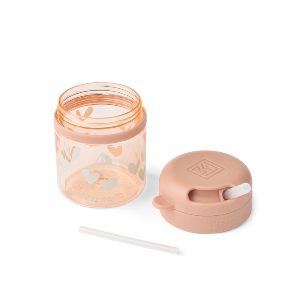 Tritan Straw Cup 280ml, Sweethearts