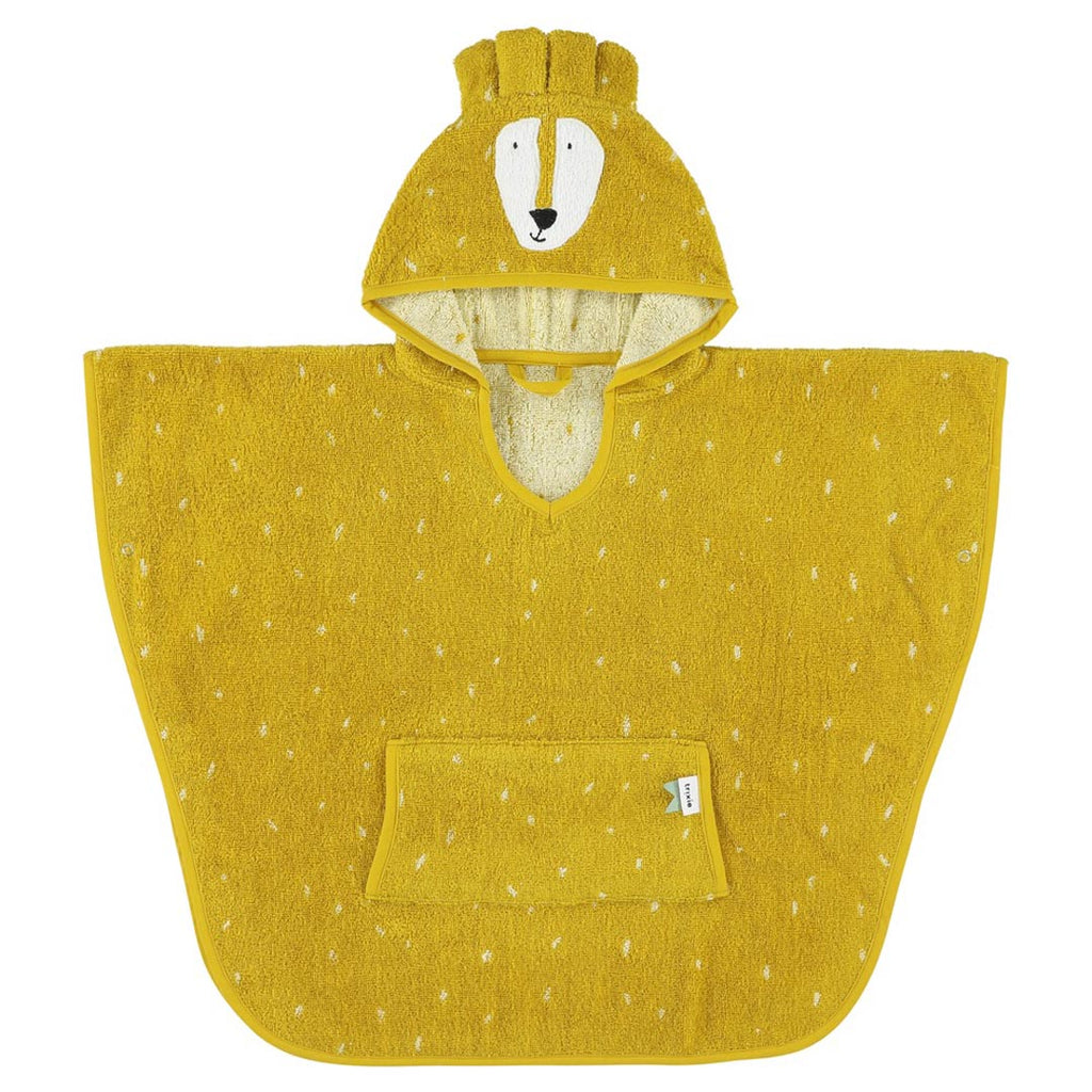 Poncho in cotone bio, Leone