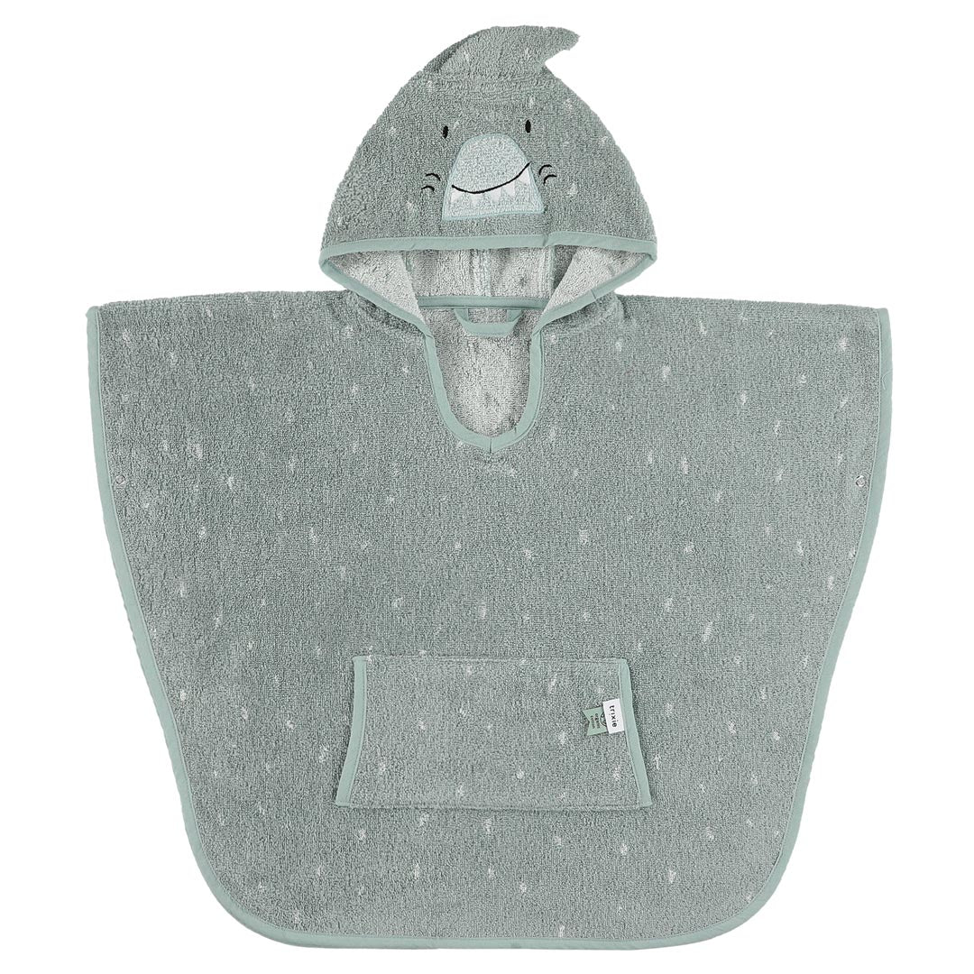 Poncho in cotone bio, Squalo