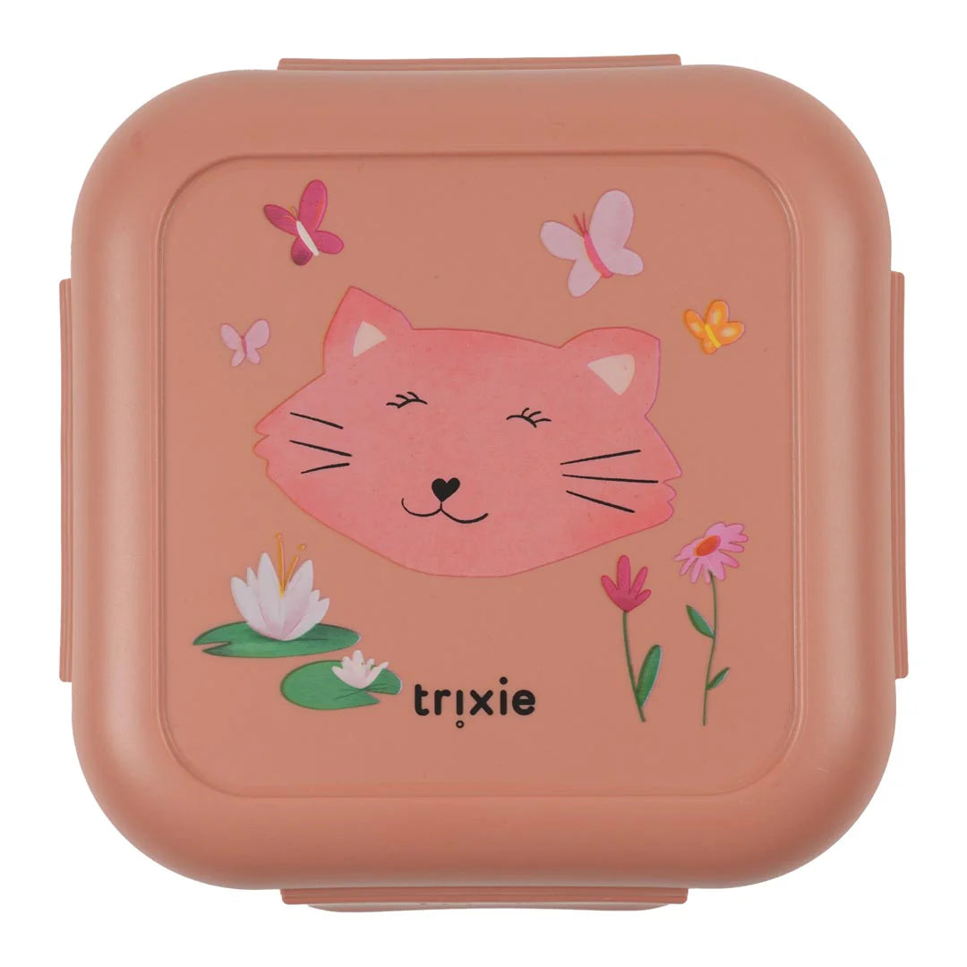 Porta merenda con clip, Esploratore Gatto