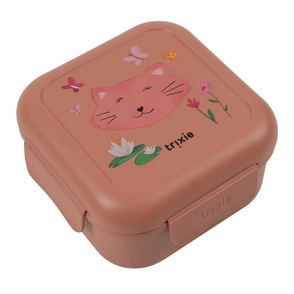 Porta merenda con clip, Esploratore Gatto