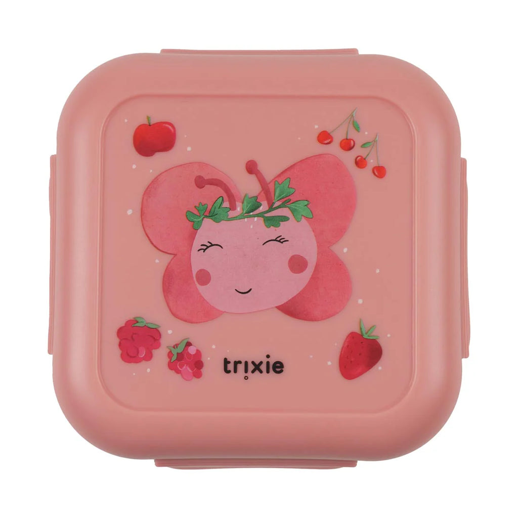 Porta merenda con clip, Frutta Farfalla