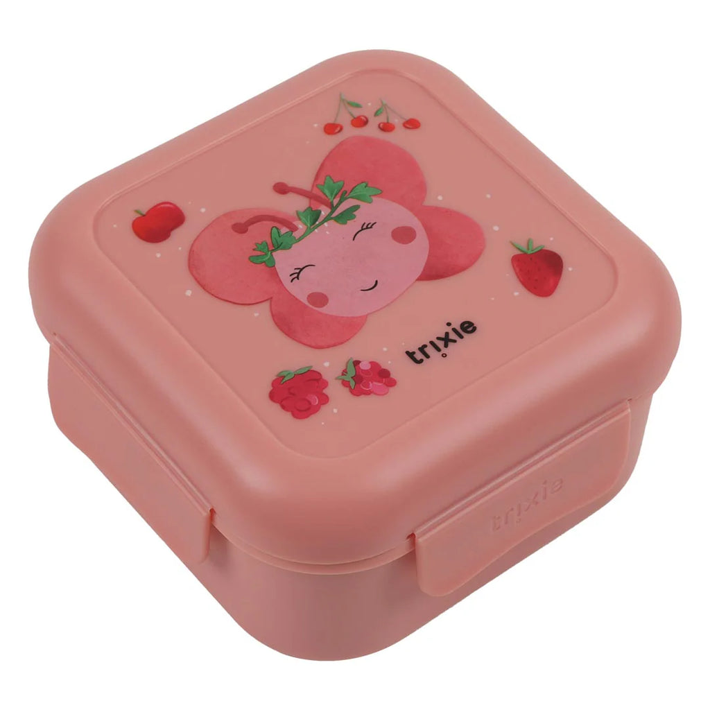 Porta merenda con clip, Frutta Farfalla