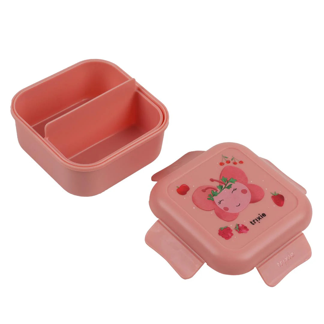 Porta merenda con clip, Frutta Farfalla