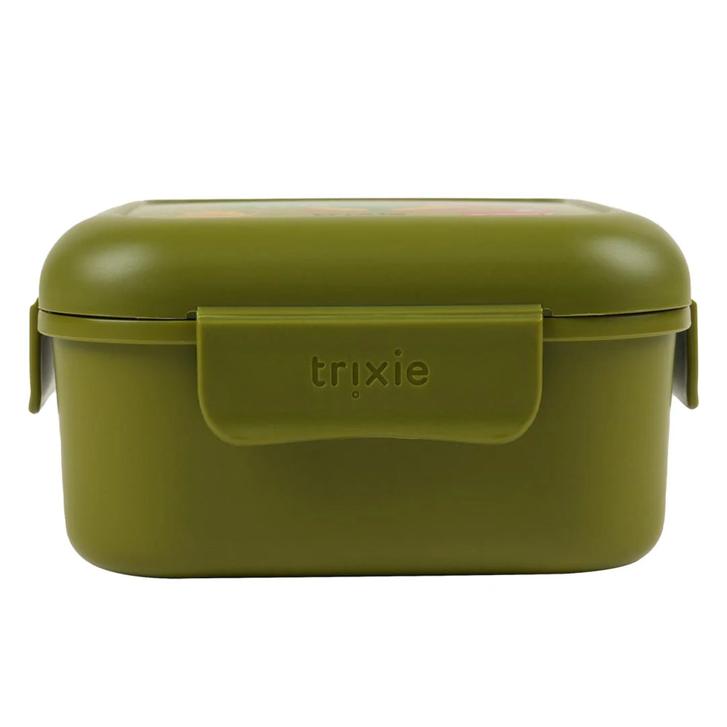 Porta merenda con clip, Pompiere Dinosauro