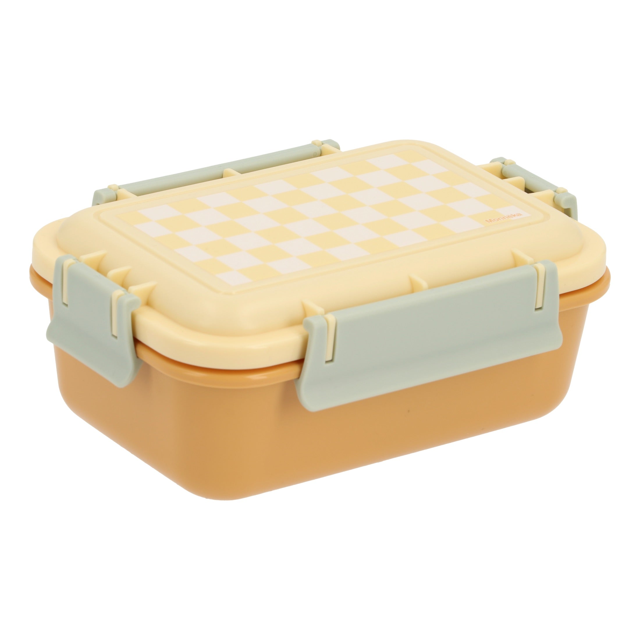 Porta pranzo grande bento, Quadretti giallo