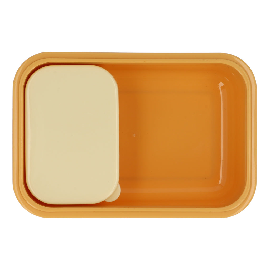 Porta pranzo grande bento, Quadretti giallo