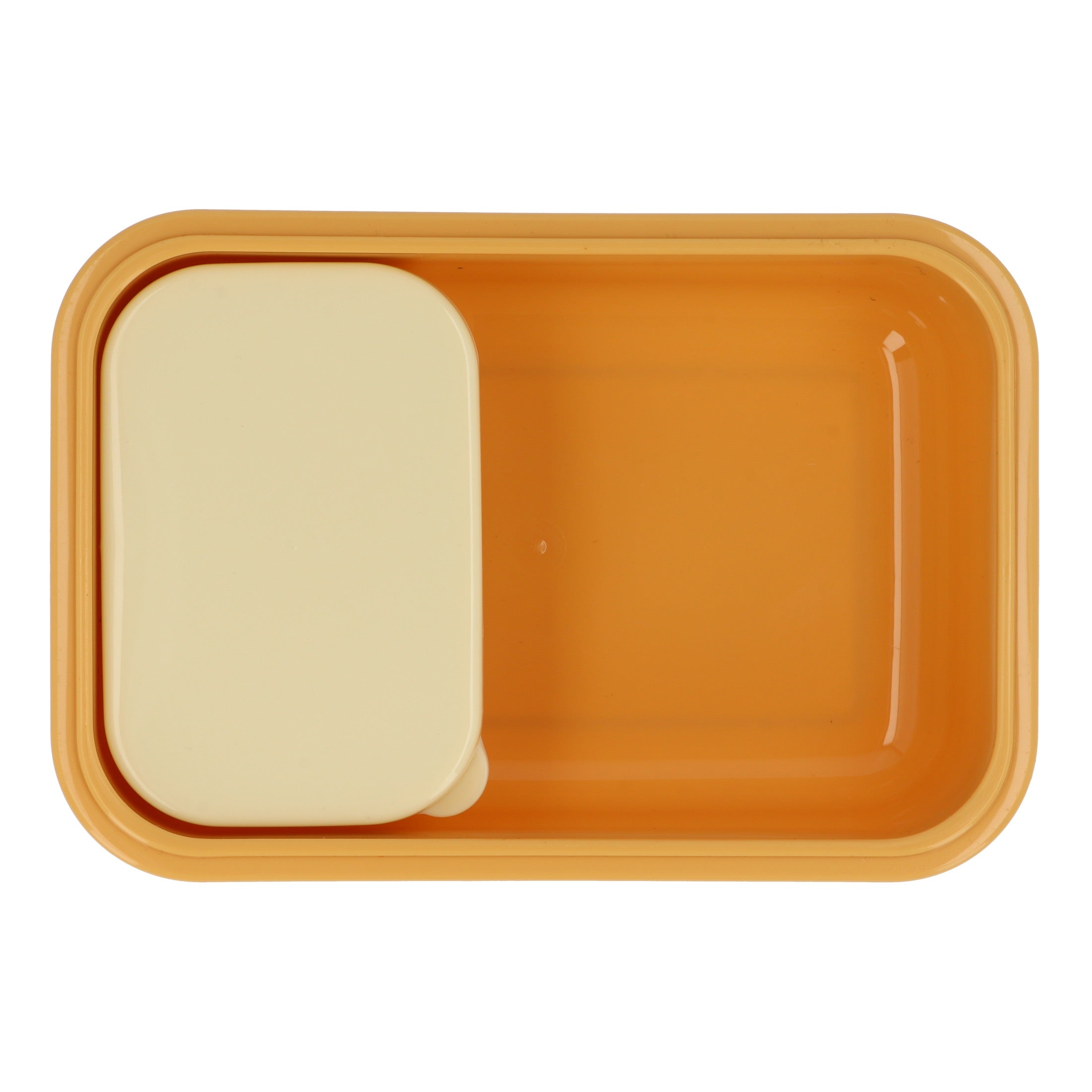 Porta pranzo grande bento, Quadretti giallo