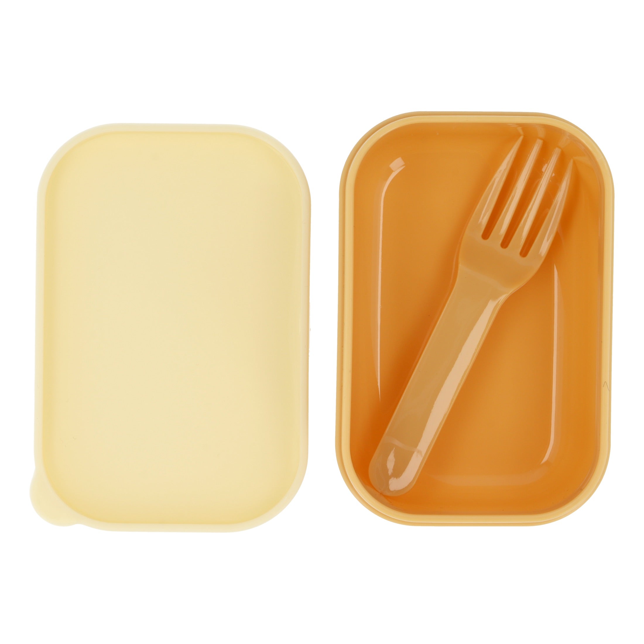 Porta pranzo grande bento, Quadretti giallo