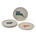 Set of plates (6 pcs), Dinosaurs