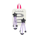 Fermagli con stelle e nastri Rockahula per Halloween