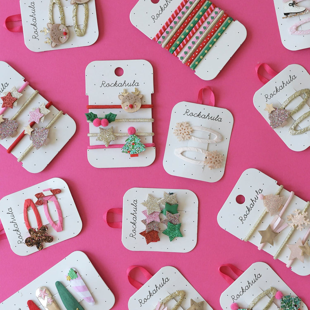 Fermagli per capelli Albero di Natale