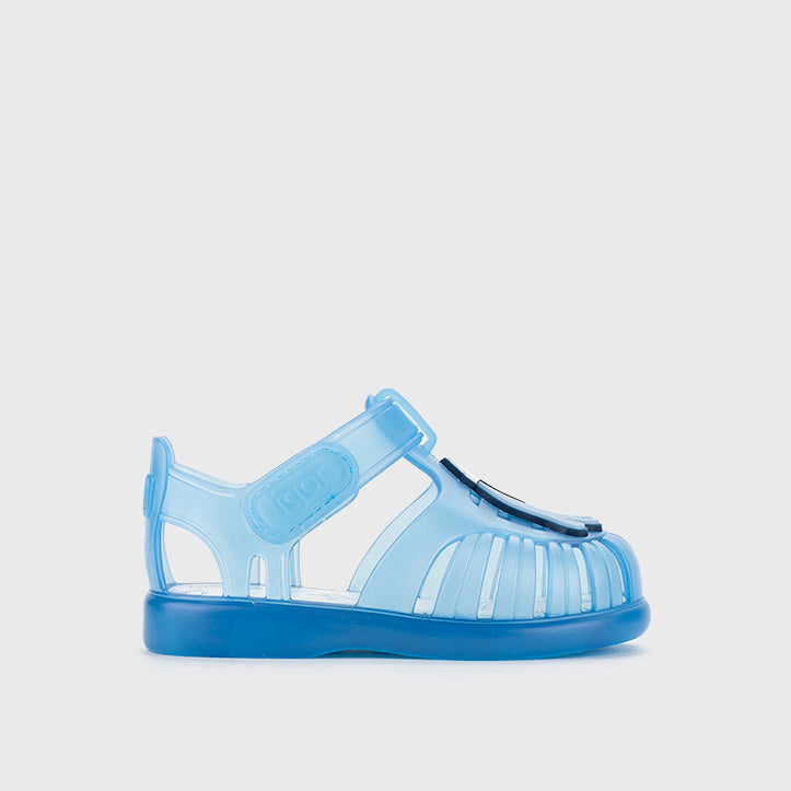 Lightweight and flexible sandals in soft rubber, Tobby Pirata