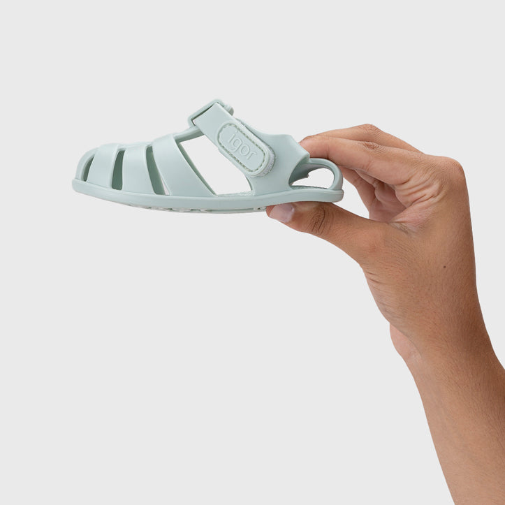 Barefoot Concept Beach Sandals, Mint