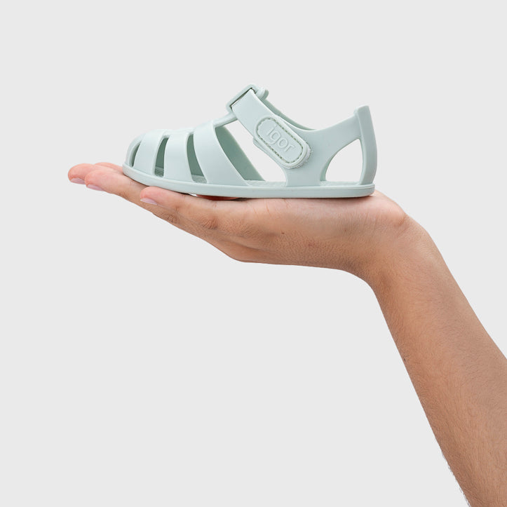 Barefoot Concept Beach Sandals, Mint
