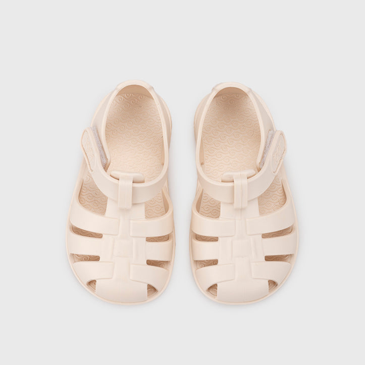Barefoot Concept Beach Sandals, Ivory