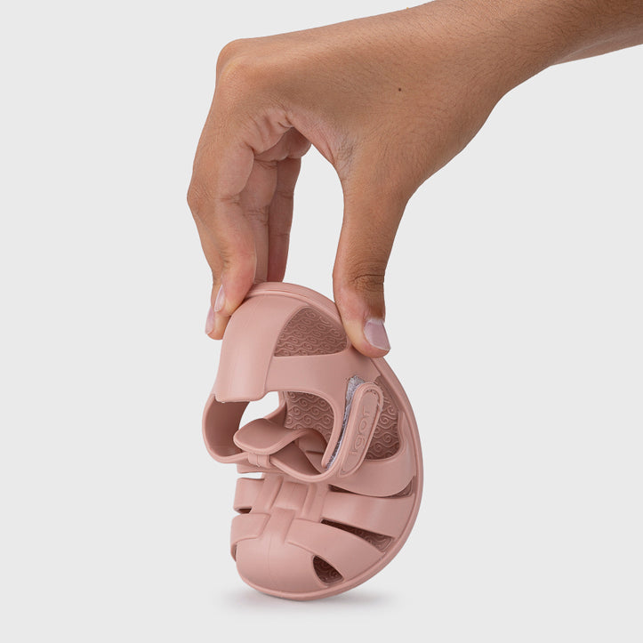 Barefoot Concept Beach Sandals, Blush
