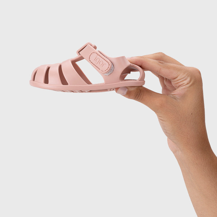 Barefoot Concept Beach Sandals, Blush